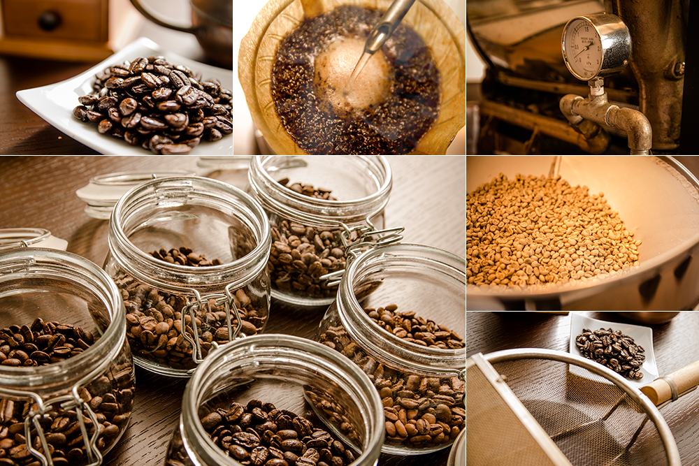 シモト珈琲で使用するコーヒー豆